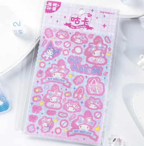 STICKER SANRIO HOLOGRAFICA - Pig Rabbit Shop Kpop store Spain