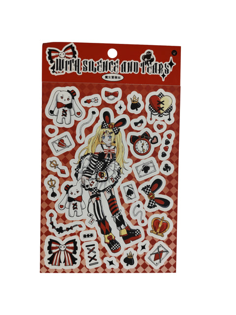Sticker With Silence And Tears - Pig Rabbit Shop Kpop store Spain
