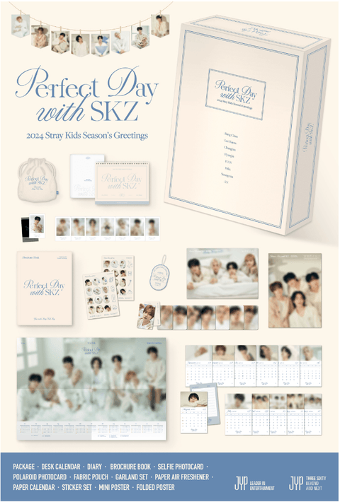 Stray Kids 2024 SEASON’S GREETINGS - Perfect Day with SKZ - Pig Rabbit Shop Kpop store Spain