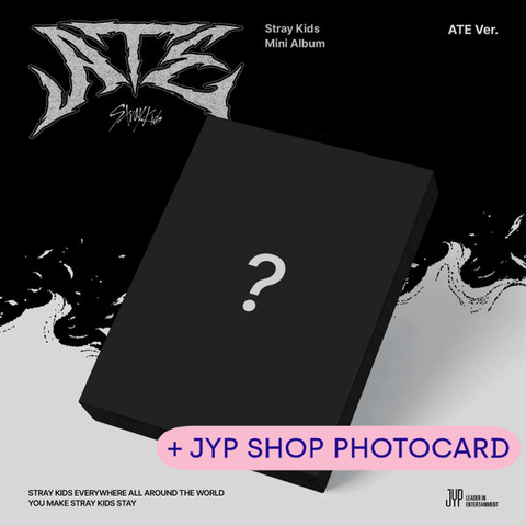 Stray Kids 9th Mini Album - ATE (ATE Ver.) [LIMITED VER.] + JYP SHOP PHOTOCARD - Pig Rabbit Shop Kpop store Spain