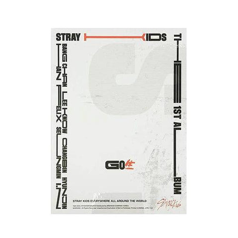 Stray Kids Album Vol.1 - GO生 (Standard Edition) - Pig Rabbit Shop Kpop store Spain