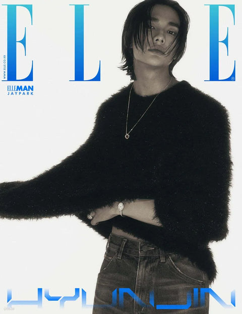 STRAY KIDS HYUNJIN ELLE MAGAZINE 2024 MAY - Pig Rabbit Shop Kpop store Spain