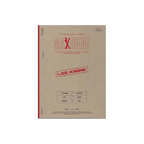 Stray Kids Mini Album – MAXIDENT (CASE Ver.) - Pig Rabbit Shop Kpop store Spain