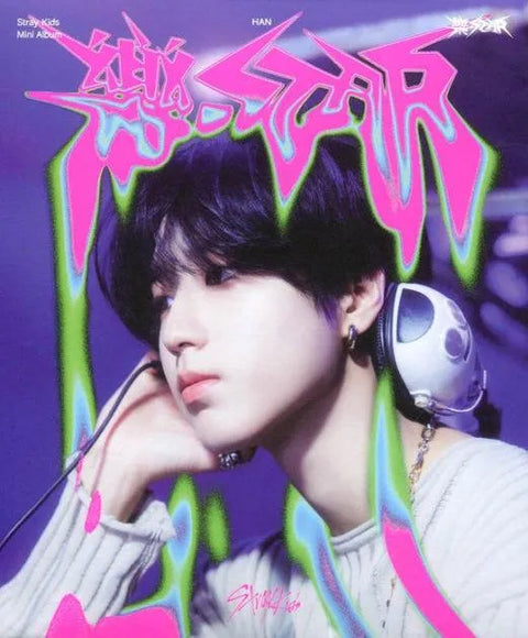 Stray Kids Mini Album - 樂-STAR / Rock Star (POSTCARD VER.) - Pig Rabbit Shop Kpop store Spain