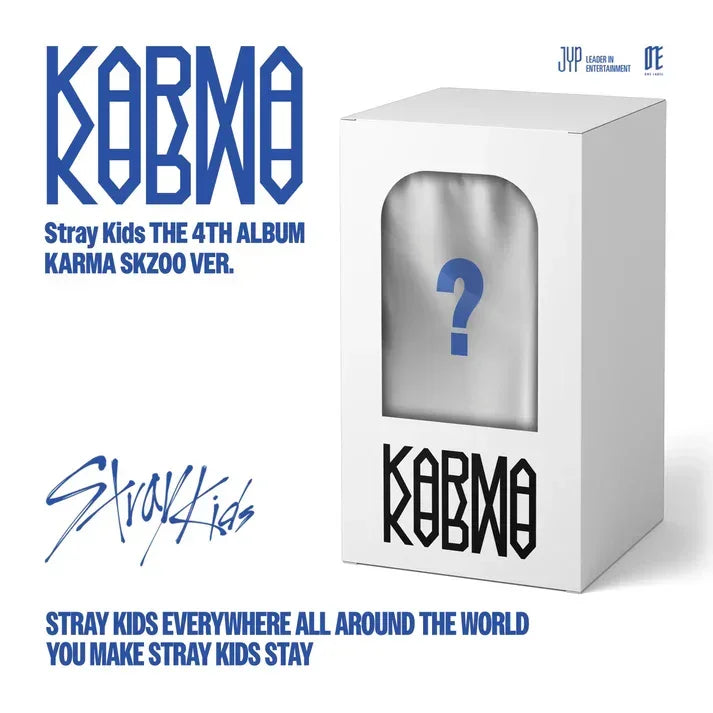 STRAY KIDS - The 4th Full Album Karma (SKZOO VER.) RANDOM – Pig Rabbit Shop