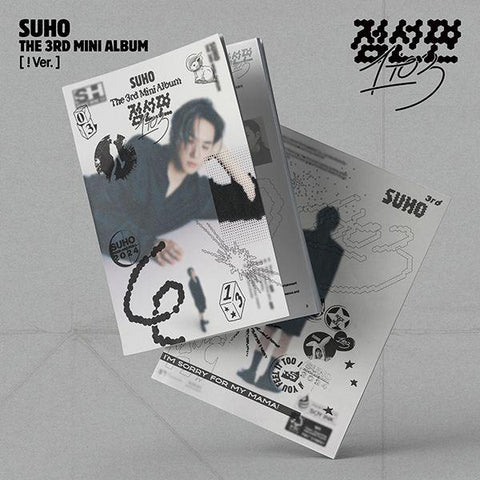 SUHO 3rd Mini Album - 1 to 3 - Pig Rabbit Shop Kpop store Spain