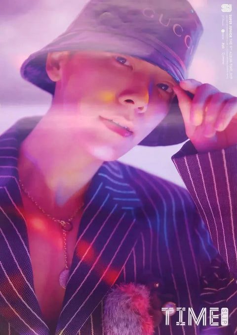Super Junior 9th Album - Time Slip POSTER - Pig Rabbit Shop Kpop store Spain