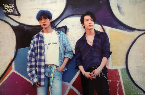 Super Junior D&E 2nd Mini Album Bout You POSTER - Pig Rabbit Shop Kpop store Spain