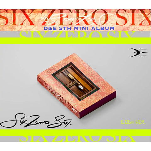 SUPER JUNIOR-D&E 5th Mini Album - 606 - Pig Rabbit Shop Kpop store Spain