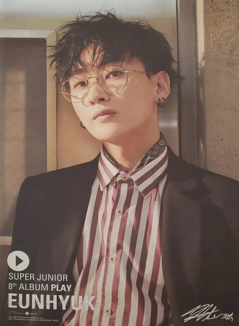 Super Junior - Play POSTER - Pig Rabbit Shop Kpop store Spain