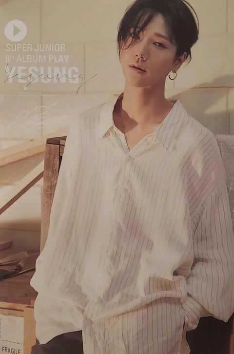 Super Junior - Play POSTER - Pig Rabbit Shop Kpop store Spain