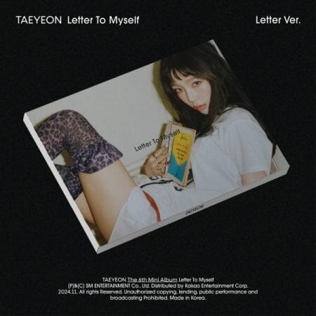 TAEYEON 6º Mini Álbum - Letter To Myself (Letter ver.)