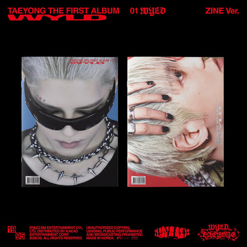 [RESERVA] TAEYONG 1st Album - WYLD (Zine Ver.)