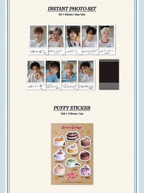 [PREORDER] &TEAM - 2027 SEASON'S GREETINGS (Who Ate the Cake?)