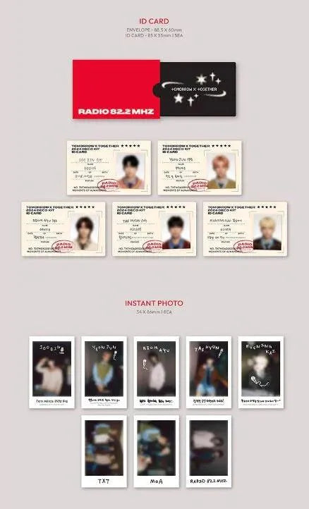 TOMORROW X TOGETHER 2024 DECO KIT - Pig Rabbit Shop Kpop store Spain