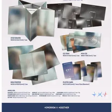 TOMORROW X TOGETHER (TXT) Album - 별의 장: SANCTUARY (ANGEL Ver.) - Pig Rabbit Shop Kpop store Spain