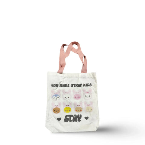Totebag Skzoo Pig Rabbit Shop - Pig Rabbit Shop Kpop store Spain
