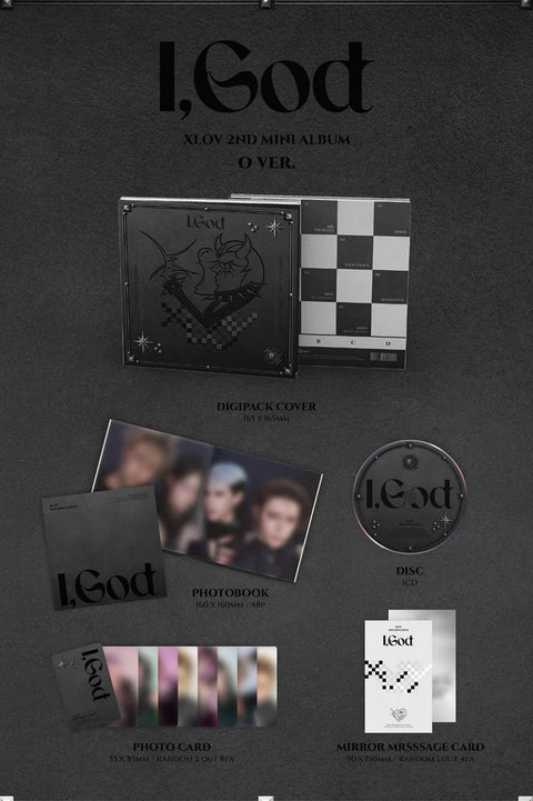 [EVENTO/SIGNED] XLOV - I, GOD - 2nd Mini Album
