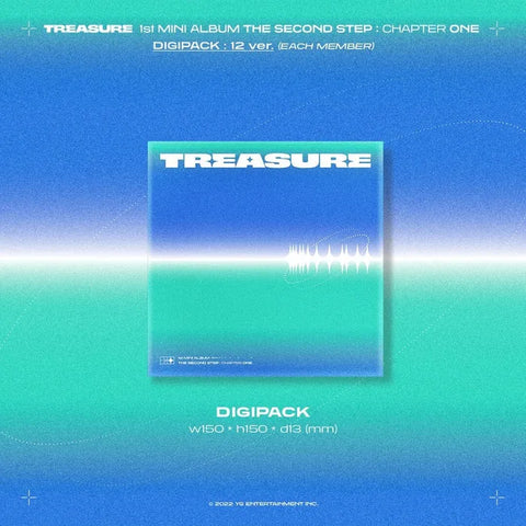 TREASURE - THE SECOND STEP : CHAPTER ONE (1st Mini Album DIGIPACK)