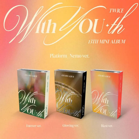 TWICE 13TH MINI ALBUM - With YOU-th (Platform_Nemo ver.) - Pig Rabbit Shop Kpop store Spain