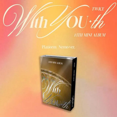 TWICE 13TH MINI ALBUM - With YOU-th (Platform_Nemo ver.) - Pig Rabbit Shop Kpop store Spain