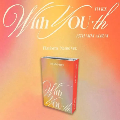 TWICE 13TH MINI ALBUM - With YOU-th (Platform_Nemo ver.) - Pig Rabbit Shop Kpop store Spain