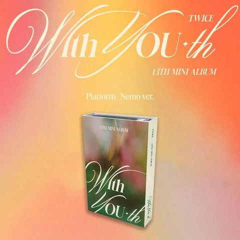 TWICE 13TH MINI ALBUM - With YOU-th (Platform_Nemo ver.) - Pig Rabbit Shop Kpop store Spain