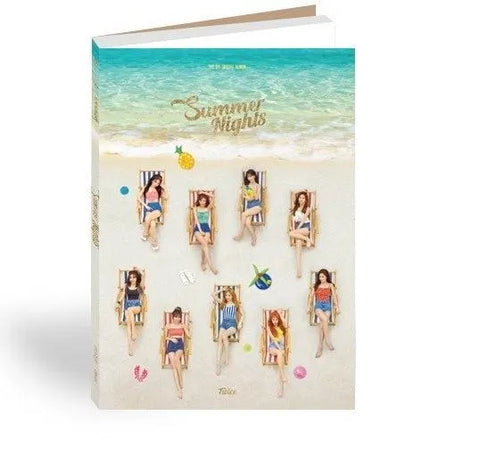 TWICE 2nd special album - SUMMER NIGHTS - Pig Rabbit Shop Kpop store Spain