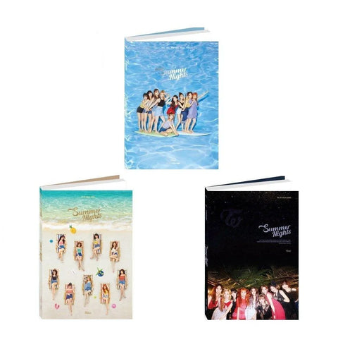 TWICE 2nd special album - SUMMER NIGHTS - Pig Rabbit Shop Kpop store Spain