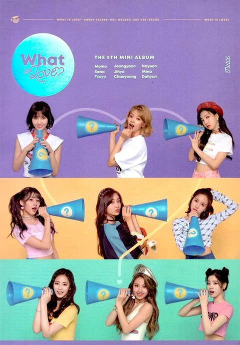 TWICE 5th Mini Album - What is Love? - Pig Rabbit Shop Kpop store Spain