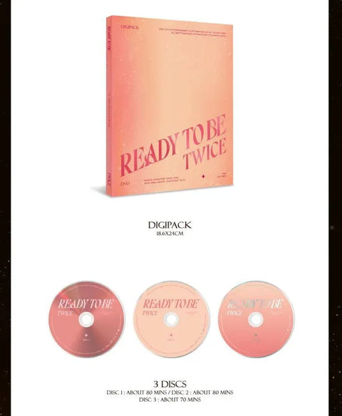 TWICE 5TH WORLD TOUR - READY TO BE IN SEOUL DVD