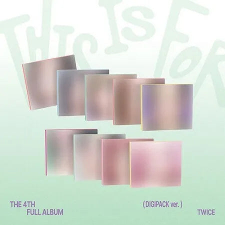 TWICE - The 4th Full Album This Is For (DIGIPACK VER.) - Pig Rabbit Shop Kpop store Spain