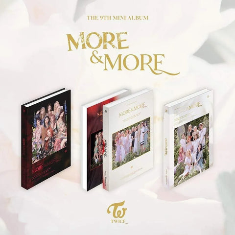 TWICE THE 9TH MINI ALBUM - MORE & MORE - Pig Rabbit Shop Kpop store Spain