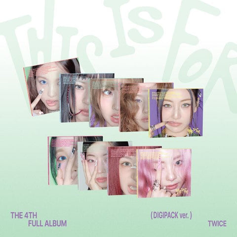 TWICE - The 4th Full Album This Is For (DIGIPACK VER.)