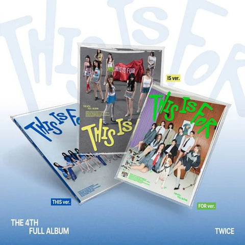 TWICE - The 4th Full Album This Is For (ALBUM STANDARD)