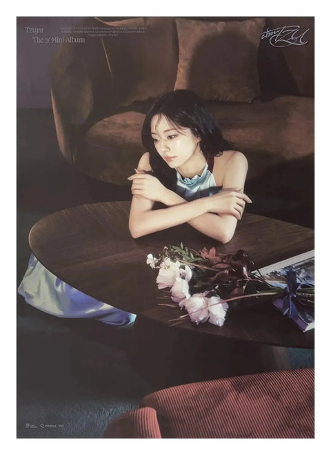 TZUYU (TWICE) 1st Mini Album - abouTZU (POSTER) - Pig Rabbit Shop Kpop store Spain