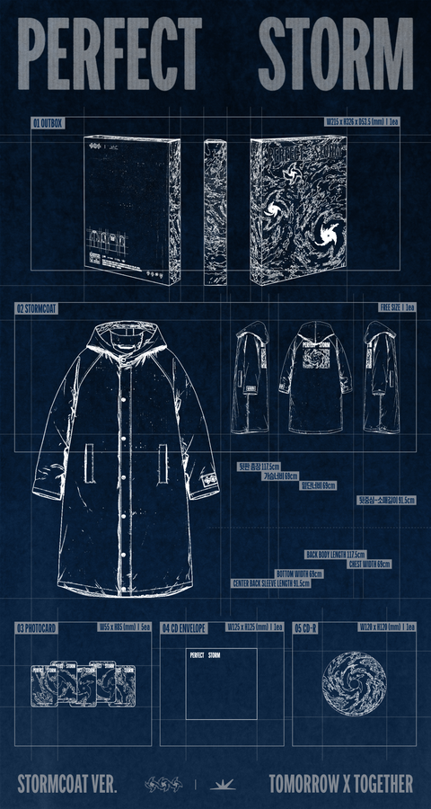 [PREORDER] TOMORROW X TOGETHER - PERFECT STORM (STORMCOAT Ver.)