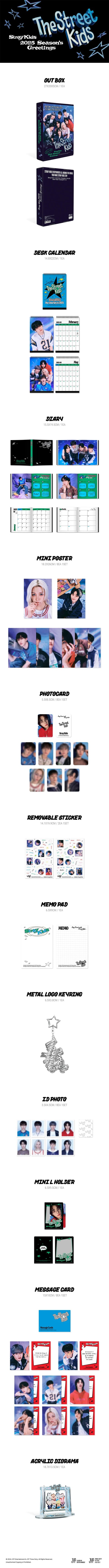 Stray Kids - 2025 Season's Greeting The Street Kids + APPLE MUSIC GIFT