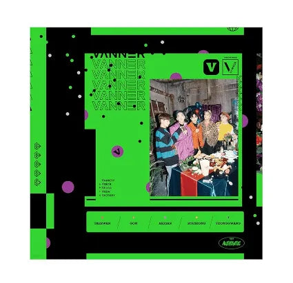 Vanner 1st Debut Album - V - Pig Rabbit Shop Kpop store Spain
