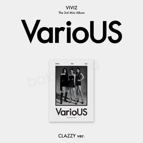 VIVIZ 3rd Mini Album - VarioUS (Photobook) - Pig Rabbit Shop Kpop store Spain