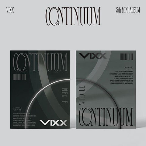 VIXX 5th Mini Album - CONTINUUM - Pig Rabbit Shop Kpop store Spain