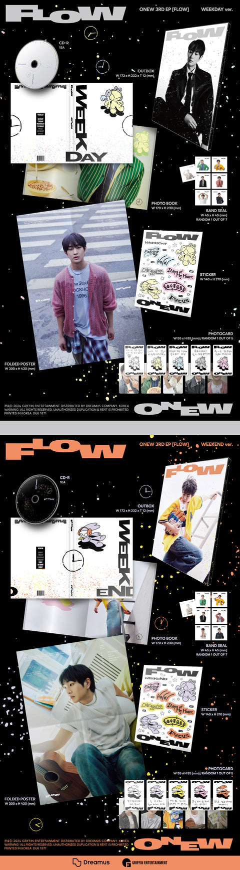 ONEW 3rd EP Album - FLOW