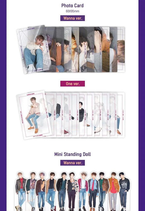 WANNA ONE 1er MINI ALBUME - 1-1=0 ( NOTHING WITHOUT YOU) - Pig Rabbit Shop Kpop store Spain