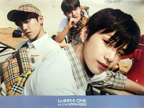 WANNA ONE - 1÷Χ=1 (UNDIVIDED) POSTER - Pig Rabbit Shop Kpop store Spain
