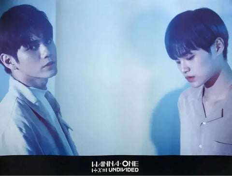 WANNA ONE - 1÷Χ=1 (UNDIVIDED) POSTER - Pig Rabbit Shop Kpop store Spain