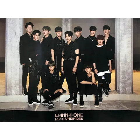WANNA ONE - 1÷Χ=1 (UNDIVIDED) POSTER - Pig Rabbit Shop Kpop store Spain