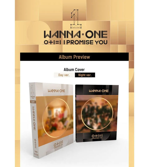 WANNA ONE 2ND MINI ALBUM - I PROMISE YOU (0+1=1) - Pig Rabbit Shop Kpop store Spain
