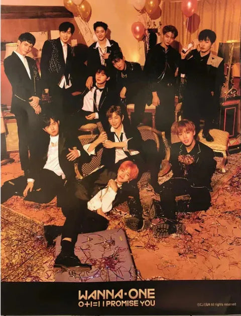 WANNA ONE - I PROMISE YOU (POSTER) - Pig Rabbit Shop Kpop store Spain