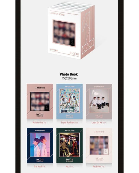 WANNA ONE SPECIAL ALBUM - UNDIVIDED ( 1÷Χ=1 ) - Pig Rabbit Shop Kpop store Spain