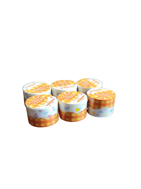 Washi Tape Floating Light Fairy Orange - Pig Rabbit Shop Kpop store Spain